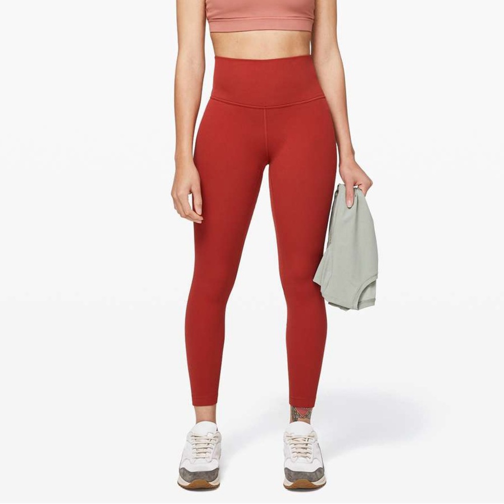 Lululemon Align High-Rise Pant 25” in Cayenne, size 4